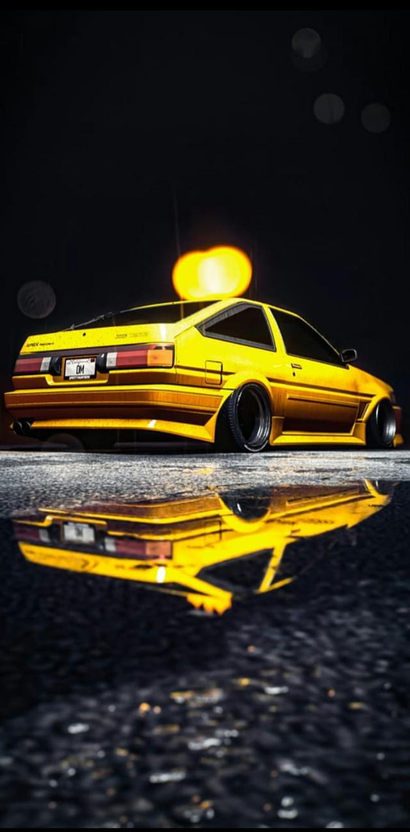 AE86 by Bo0sted_Panda - on â, Toyota Trueno, HD phone wallpaper